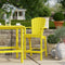 Classic 40" High Dining Table with 2 High Dining Chairs by Wildridge