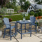 Classic 40" High Dining Table with 2 High Dining Chairs by Wildridge