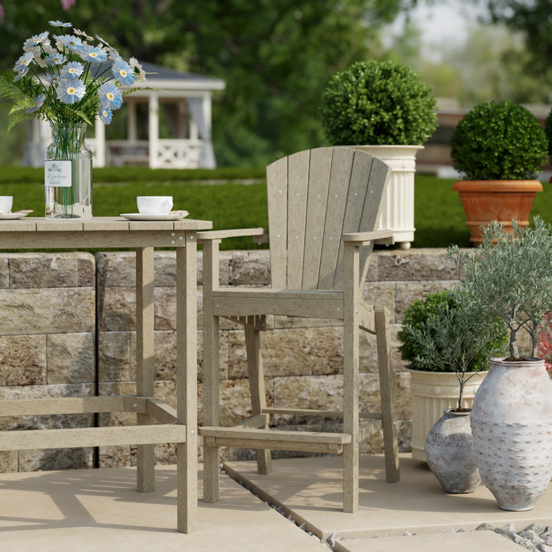 Classic 40" High Dining Table with 2 High Dining Chairs by Wildridge