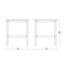 Classic 36 inch High Counter Table by Wildridge