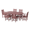 Classic 44” x 84” Dining Table Set With 4 Side Chairs, 2 Arm Chairs by Wildridge