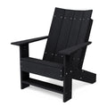 Outdoor Contemporary 2 Adirondack Chairs with 1 Side Table by Wildridge