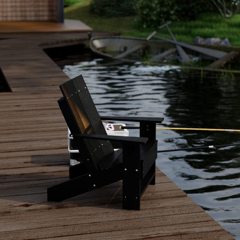 Outdoor Contemporary Adirondack Chairs by Wildridge