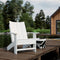 Outdoor Contemporary Adirondack Chairs by Wildridge