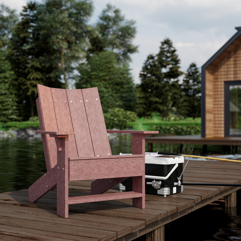 Outdoor Contemporary Adirondack Chairs by Wildridge