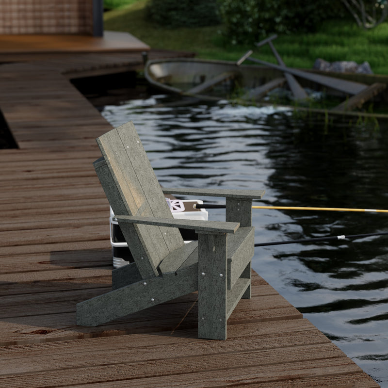 Outdoor Contemporary Adirondack Chairs by Wildridge