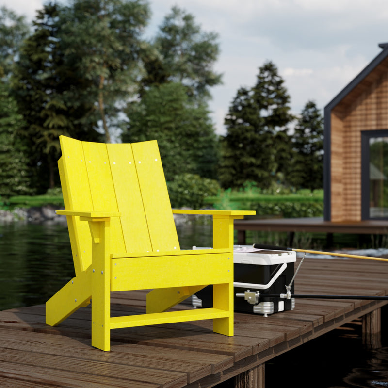 Outdoor Contemporary Adirondack Chairs by Wildridge