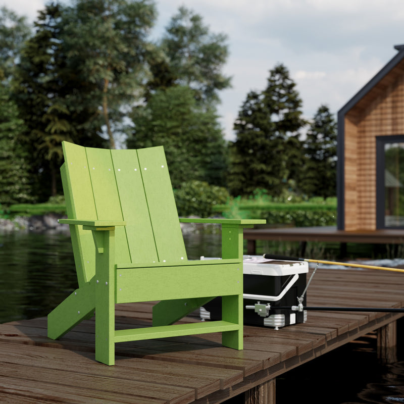 Outdoor Contemporary Adirondack Chairs by Wildridge