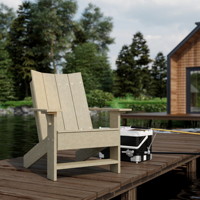 Outdoor Contemporary Adirondack Chairs by Wildridge