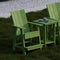 Outdoor Contemporary High Adirondack Chair by Wildridge