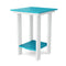Outdoor Contemporary Balcony Side Table 22"x22" by Wildridge