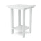 Outdoor Contemporary Balcony Side Table 22"x22" by Wildridge