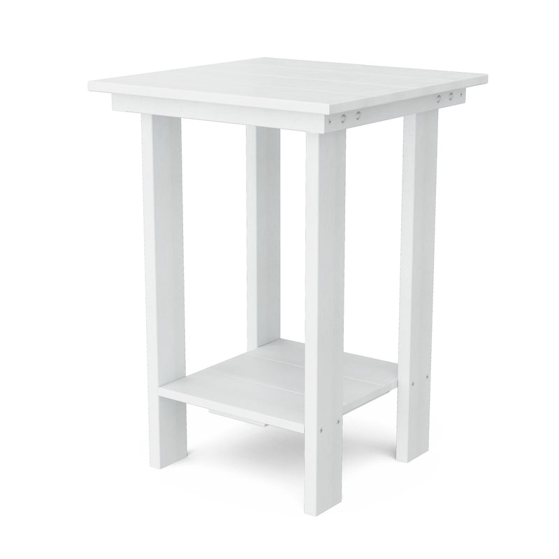 Outdoor Contemporary Balcony Side Table 22"x22" by Wildridge