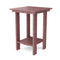 Outdoor Contemporary Balcony Side Table 22"x22" by Wildridge