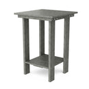 Outdoor Contemporary Balcony Side Table 22"x22" by Wildridge