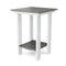 Outdoor Contemporary Balcony Side Table 22"x22" by Wildridge