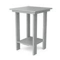 Outdoor Contemporary Balcony Side Table 22"x22" by Wildridge