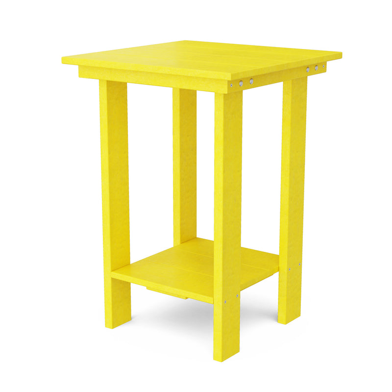 Outdoor Contemporary Balcony Side Table 22"x22" by Wildridge