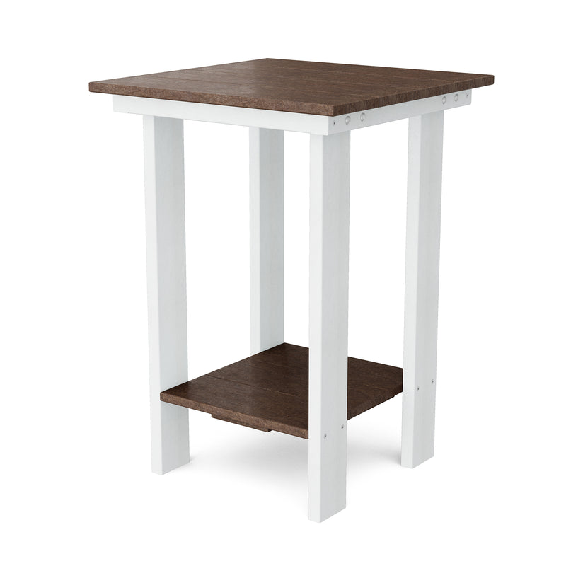 Outdoor Contemporary Balcony Side Table 22"x22" by Wildridge