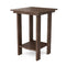 Outdoor Contemporary Balcony Side Table 22"x22" by Wildridge