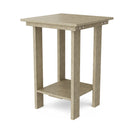 Outdoor Contemporary Balcony Side Table 22"x22" by Wildridge