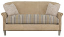 Fairfield Chair Oxford Loveseat w/Contrast Seat (sku: P-1490-70-A)