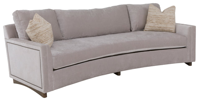 Fairfield Chair Enzo Sofa w/2 Beach Contrast Pillows (sku: P-2212-57-B)