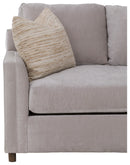 Fairfield Chair Enzo Sofa w/2 Beach Contrast Pillows (sku: P-2212-57-B)
