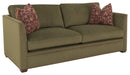 Fairfield Chair Chesterfield Sofa w/2 Contrast Pillows (sku: P-2604-84-A)