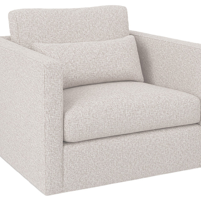 Fairfield Chair Banks Swivel Chair in Cream (sku: P-3003-31-B)
