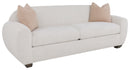 Fairfield Chair Jules Sofa w/2 Throw Pillows in Blush (sku: P-6211-50-A)