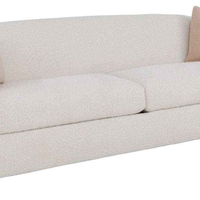 Fairfield Chair Jules Grande Sofa w/2 Throw Pillows in Blush (sku: P-6211-56-A)