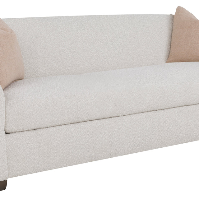 Fairfield Chair Jules Sofa w/2 x 20in.Throw Pillows in Blush (sku: P-6212-50-A)