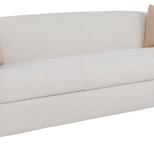 Fairfield Chair Jules Grande Sofa w/2 x 20in. Throw Pillows in Blush (sku: P-6212-56-A)