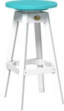Poly Swivel Bar Stool by LuxCraft