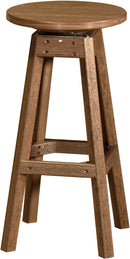 Poly Swivel Bar Stool by LuxCraft