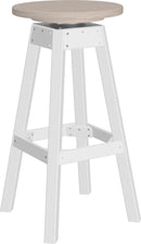 Poly Swivel Bar Stool by LuxCraft