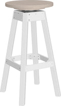 Poly Swivel Bar Stool by LuxCraft