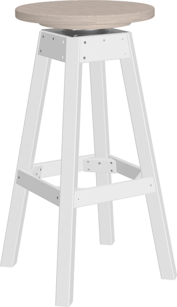 Poly Swivel Bar Stool by LuxCraft