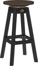 Poly Swivel Bar Stool by LuxCraft