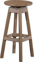 Poly Swivel Bar Stool by LuxCraft