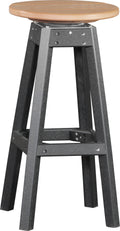 Poly Swivel Bar Stool by LuxCraft