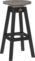 Poly Swivel Bar Stool by LuxCraft