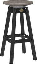 Poly Swivel Bar Stool by LuxCraft