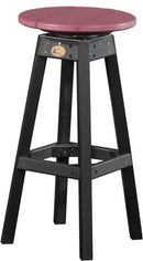Poly Swivel Bar Stool by LuxCraft