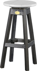 Poly Swivel Bar Stool by LuxCraft
