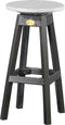 Poly Swivel Bar Stool by LuxCraft