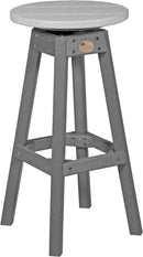 Poly Swivel Bar Stool by LuxCraft
