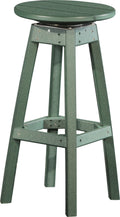 Poly Swivel Bar Stool by LuxCraft