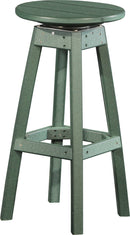 Poly Swivel Bar Stool by LuxCraft